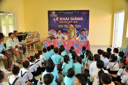 Khai trương Trường Tiểu học Hữu nghị Việt Nam Khmer tỉnh Siem Reap, Campuchia - ảnh 2